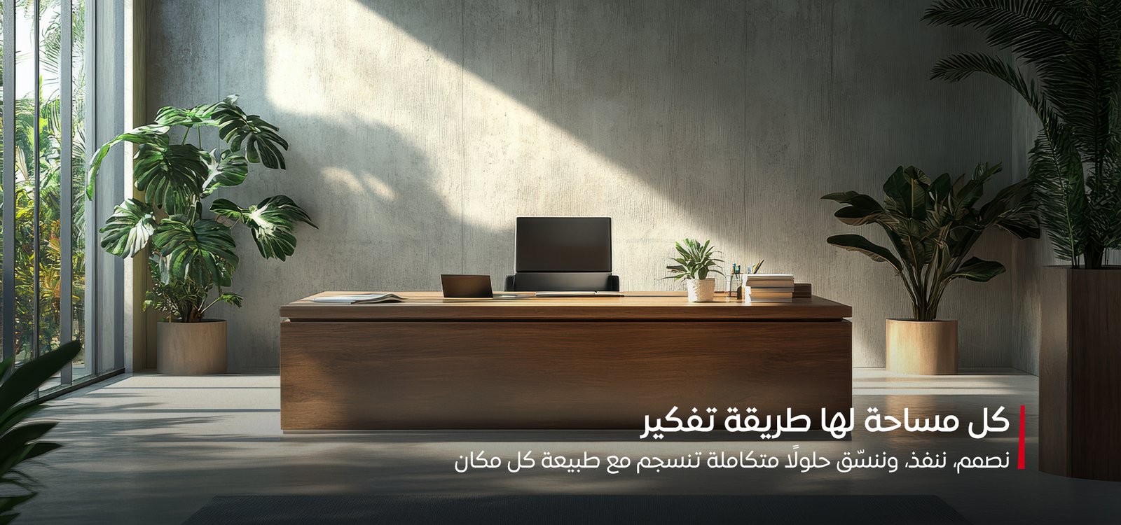 كل مساحة لها طريقة تفكير
